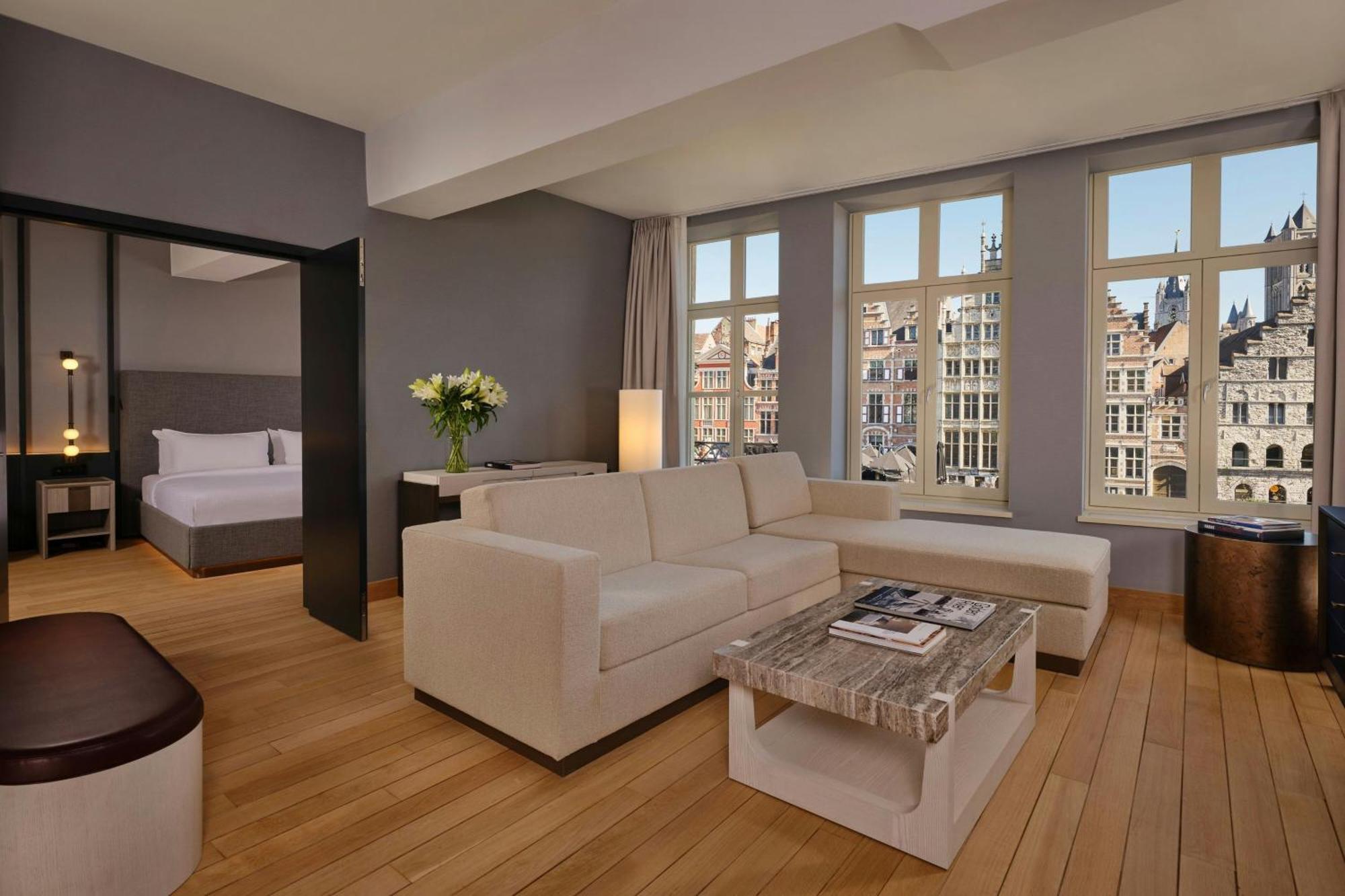 Ghent Marriott Hotel Buitenkant foto