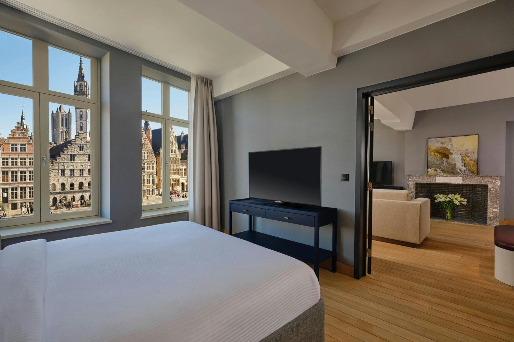 Ghent Marriott Hotel Buitenkant foto